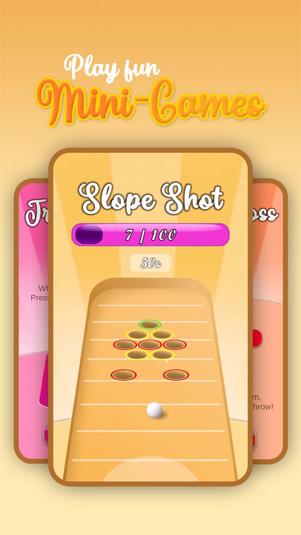 Praline Paradise screenshot: an event screen