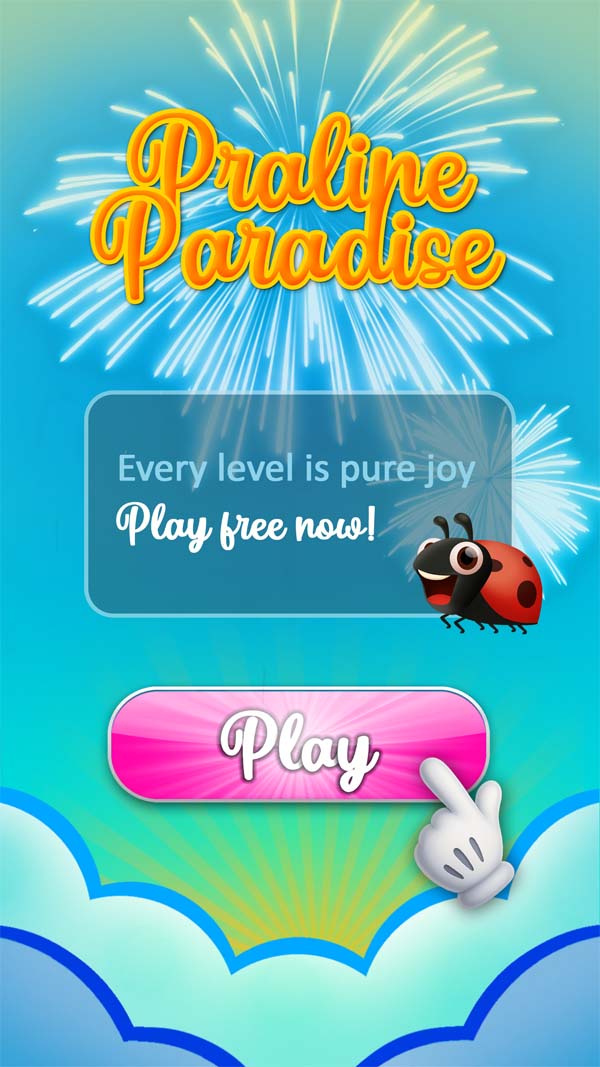 Praline Paradise screenshot: praline collection
